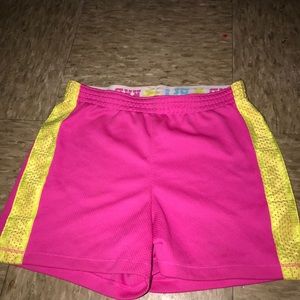 pink shorts